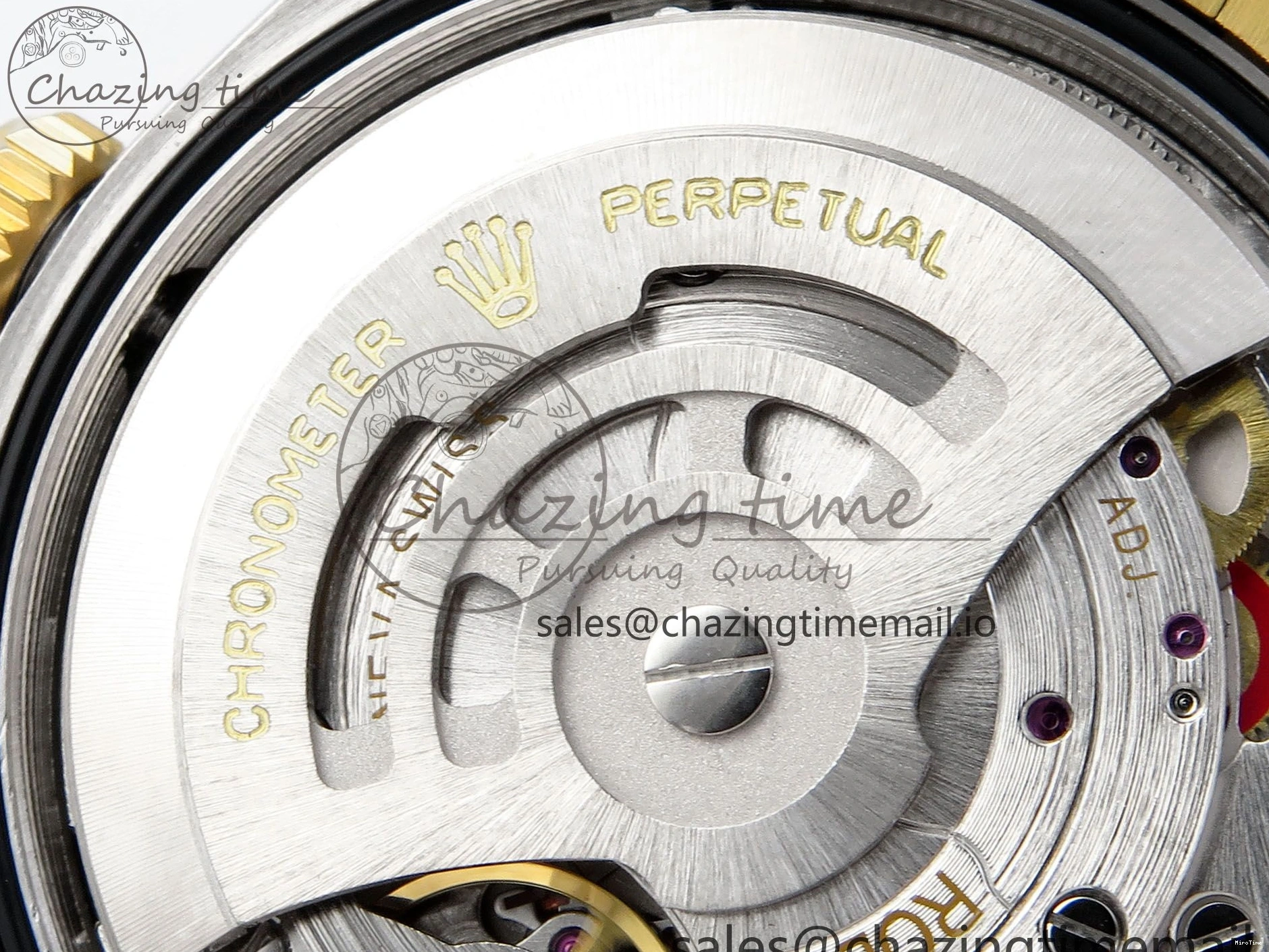 MiroTime 0126 DateJust 36 126233 EWEF Best Edition White Dial Stick Marker on SS YG Jubilee Bracelet A Affordable 618